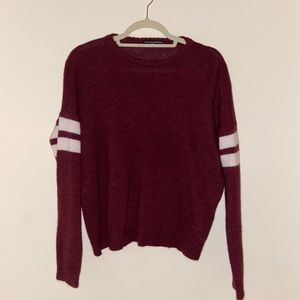 Brandy Melville Maroon Sweater